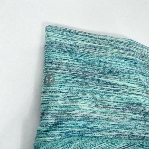 Lululemon Wunder Under Hi Rise Crop Teal Space Dye Camo‎ - Picture 5 of 9